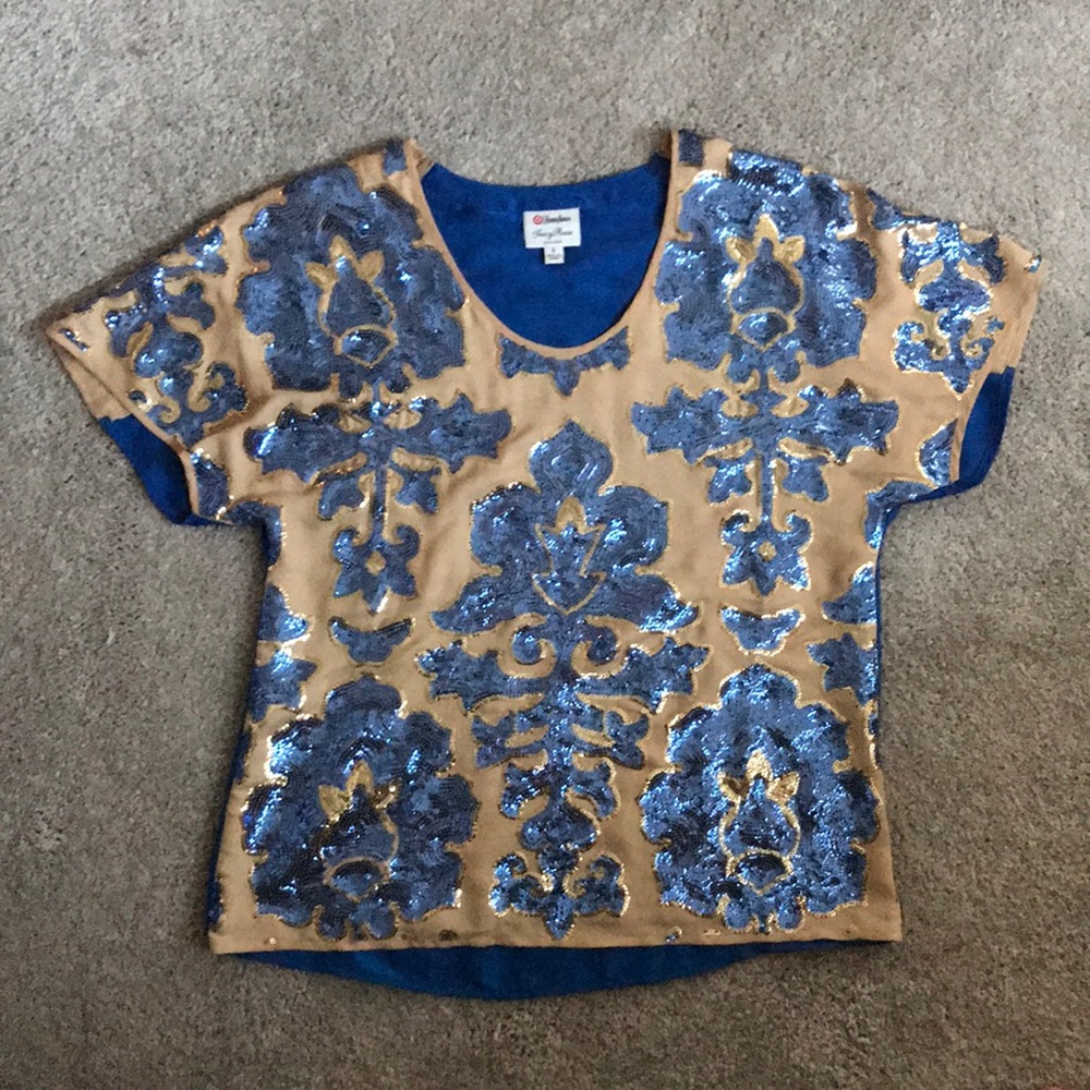 Neiman Marcus Tracy Reese for Target sequin blouse